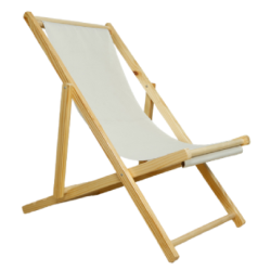 Chaise chilienne écrue pliante