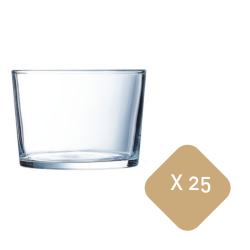 Lot de 25 verrines 23 cl