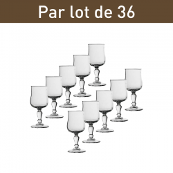 Lot de 36 verres à vin Normandie 16 cl