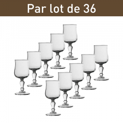 Lot de 36 verres à vin Normandie 24 cl
