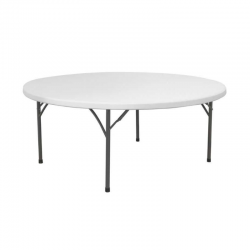 Table ronde diamètre 180cm (10-11 pers)